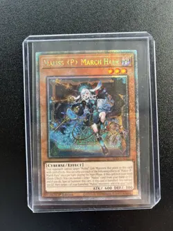 Yu-Gi-Oh! Maliss P March Hare Quarter Century Secret Rare ALIN-EN023 Near Mint - Image 1