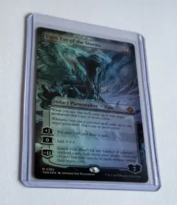 FOIL Ugin, Eye of the Storms (Tarkir: Dragonstorm) - Borderless - Baby Dragon NM - Image 1