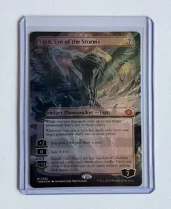 FOIL Ugin, Eye of the Storms (Tarkir: Dragonstorm) - Borderless - Baby Dragon NM - Image 2