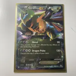 Pokemon TCG Giratina EX 92/124 Black & White Dragons Exalted Ultra Rare Card - Image 1