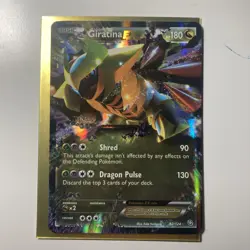Pokemon TCG Giratina EX 92/124 Black & White Dragons Exalted Ultra Rare Card - Image 3