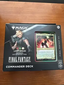 NEW - Magic: The Gathering Final Fantasy VII Commander Deck Limit Break - Image 1