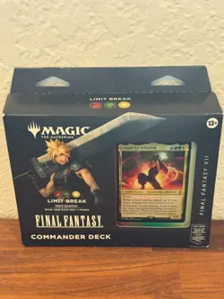 NEW - Magic: The Gathering Final Fantasy VII Commander Deck Limit Break - Image 1
