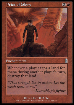 mtg magic Price of Glory odyssey FRENCH vf fr Prix de la gloire odyssee - Image 1