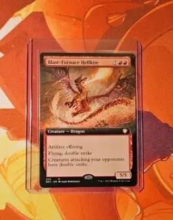Blast-Furnace Hellkite (Extended Art) MTG Commander: the Brothers' War Regular - Image 1