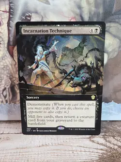 Incarnation Technique (Extended Art) Commander 2021 Regular - NM - MTG - Image 1