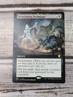 Incarnation Technique (Extended Art) Commander 2021 Regular - NM - MTG - Image 2
