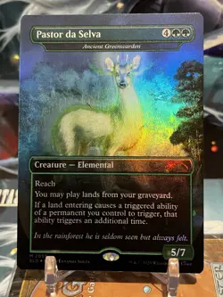 MTG | Pastor da Selva - Ancient Greenwarden [Secret Lair Nuestra] ✨FOIL✨ - Image 1