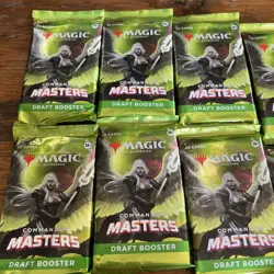 21 Packs MTG Draft Booster Pack Lot MTG Commander Masters - Image 2