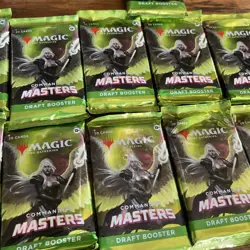 21 Packs MTG Draft Booster Pack Lot MTG Commander Masters - Image 3