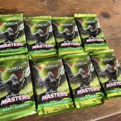 21 Packs MTG Draft Booster Pack Lot MTG Commander Masters - Image 4