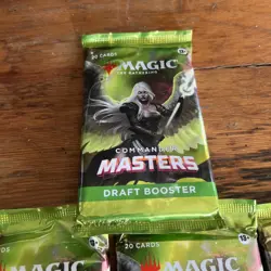 21 Packs MTG Draft Booster Pack Lot MTG Commander Masters - Image 5