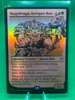 Raggadragga, Goreguts Boss *Showcase Foil* | CLB Baldur's Gate | MTG - Image 1
