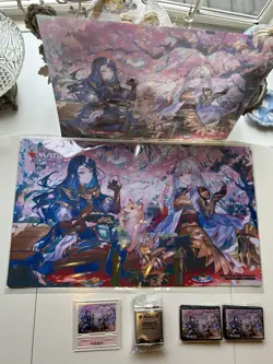 MTG Magic Wandering Emperor cherry blossoms viewing (Two-man Ver.) Full set - Image 1