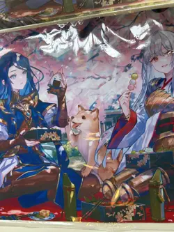 MTG Magic Wandering Emperor cherry blossoms viewing (Two-man Ver.) Full set - Image 3