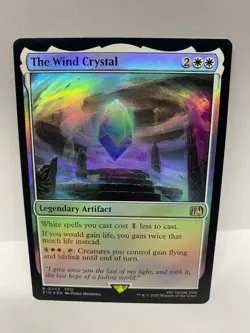 The Wind Crystal (FOIL) R #43 FINAL FANTASY MTG Rare NM - Image 1
