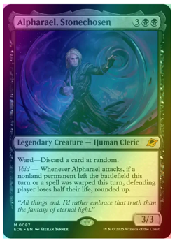 Alpharael, Stonechosen - Foil Edge of Eternities - Image 1
