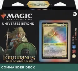 MTG MAGIC THE GATHERING LORD OF THE RINGS COMMANDER DECK RIDERS OF ROHAN SEALED - Image 1