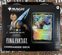 Magic: The Gathering Final Fantasy X Commander Deck - Counter Blitz - Image 1