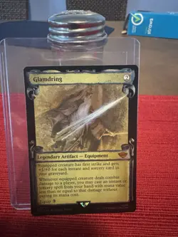 Glamdring 0690 NM Foil Showcase Scrolls MTG Lord of the Rings Unplayed Magic - Image 1