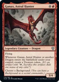 Ganax, Astral Hunter -Foil Near Mint MTG - Image 1