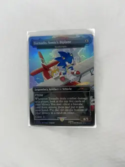 Tornado, Sonic’s Biplane - Weatherlight Rainbow Foil 2100 - Image 1