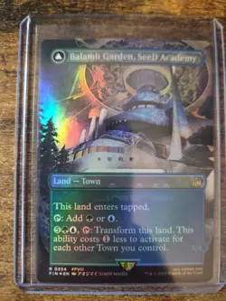 Magic: The Gathering Final Fantasy Balamb Garden SeeD Academy Foil R #354 Ex Art - Image 1