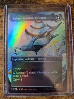 Magic: The Gathering Final Fantasy Balamb Garden SeeD Academy Foil R #354 Ex Art - Image 2