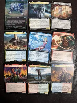 Mtg FIN Final Fantasy - Lot of 9 Unco - NM Extended - Image 1