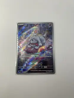 Pokemon Card Thai Language - Greavard AR 087/078 SV1V Scarlet & Violet ex - Image 1