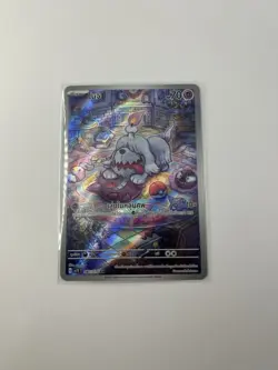 Pokemon Card Thai Language - Greavard AR 087/078 SV1V Scarlet & Violet ex - Image 3