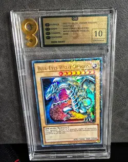 10 Gem Mint Yu-Gi-Oh! Blue-Eyes White Dragon - 2022 - Image 1