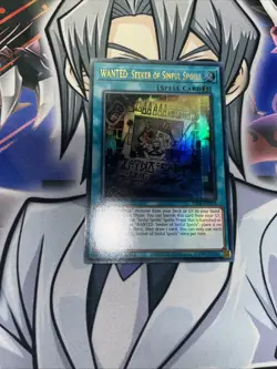 Wanted: Seeker Of The Sinful Spoils - RA03-EN074 - Ultra Rare - 1st - Yugioh - Image 1