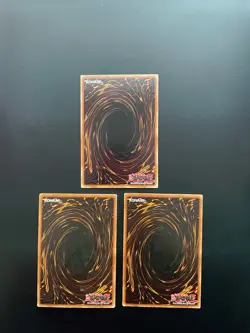 Yugioh Terrorking Salmon IOC-060 Common Unlimited Edition Damaged X3 - Image 2