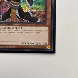 Gravekeeper’s Descendant SBC2-ENF11. Yu-Gi-Oh Card. Speed Duel Battle City Final - Image 3