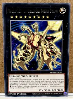 Number C107: Neo Galaxy-Eyes Tachyon Dragon [MZTM-EN092] Mint Yu-Gi-Oh! Card - Image 1