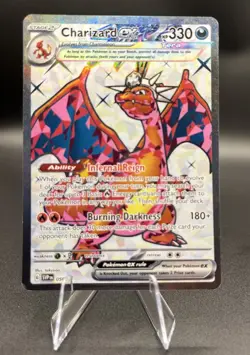 2023-25 Pokemon SV Black Star Promos SVP EN Charizard ex #056 🔥🔥🔥 - Image 1