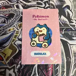 My Besties Snorlax 2025 Electric Pokemon Cracked Ice Holo Card Database - Image 1