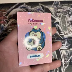 My Besties Snorlax 2025 Electric Pokemon Cracked Ice Holo Card Database - Image 2