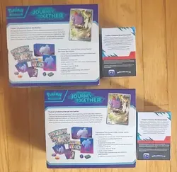 Pokemon TCG: Journey Together (2) Elite Trainer Boxes + (2) Booster Bundles Lot - Image 2