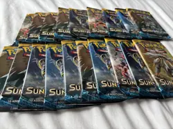 1 9 x Pokemon Sun and Moon Base Set Booster Packs - Image 2