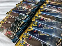 1 9 x Pokemon Sun and Moon Base Set Booster Packs - Image 3