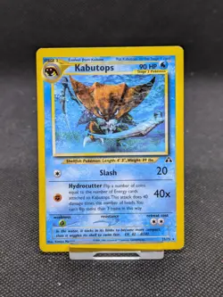 Kabutops 25/75 Rare Neo Discovery Set Pokemon Card WOTC LP EXCELLENT - Image 1