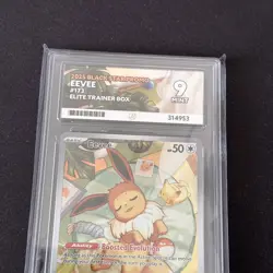 Pokemon Card Eevee Promo Grade ACE 9 Prismatic Evolutions SVP-173 - Image 4