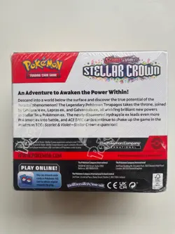 Pokemon TCG Scarlet & Violet Stellar Crown Booster Box 36 Packs Sealed FAST🚚 - Image 3