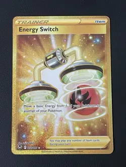 Pokemon TCG Energy Switch 212/195 Sword & Shield - Silver Tempest Holo - Image 2