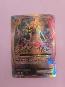 M Charizard EX (Full Art) 101/108 Evolutions Holo Pokemon TCG Near Mint - Image 1