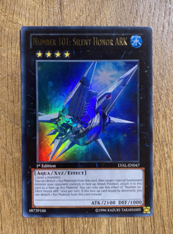 Number 101: Silent Honor ARK | LVAL-EN047 | Ultra Rare | 1st Ed | YuGiOh | Mint - Image 2