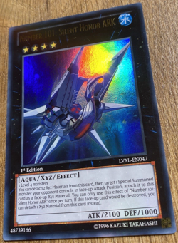 Number 101: Silent Honor ARK | LVAL-EN047 | Ultra Rare | 1st Ed | YuGiOh | Mint - Image 4
