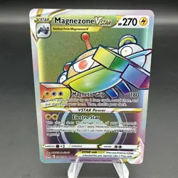 Magnezone VSTAR - 198/196 - Rainbow Secret Rare - Lost Origin - NM - Pokemon TCG - Image 1
